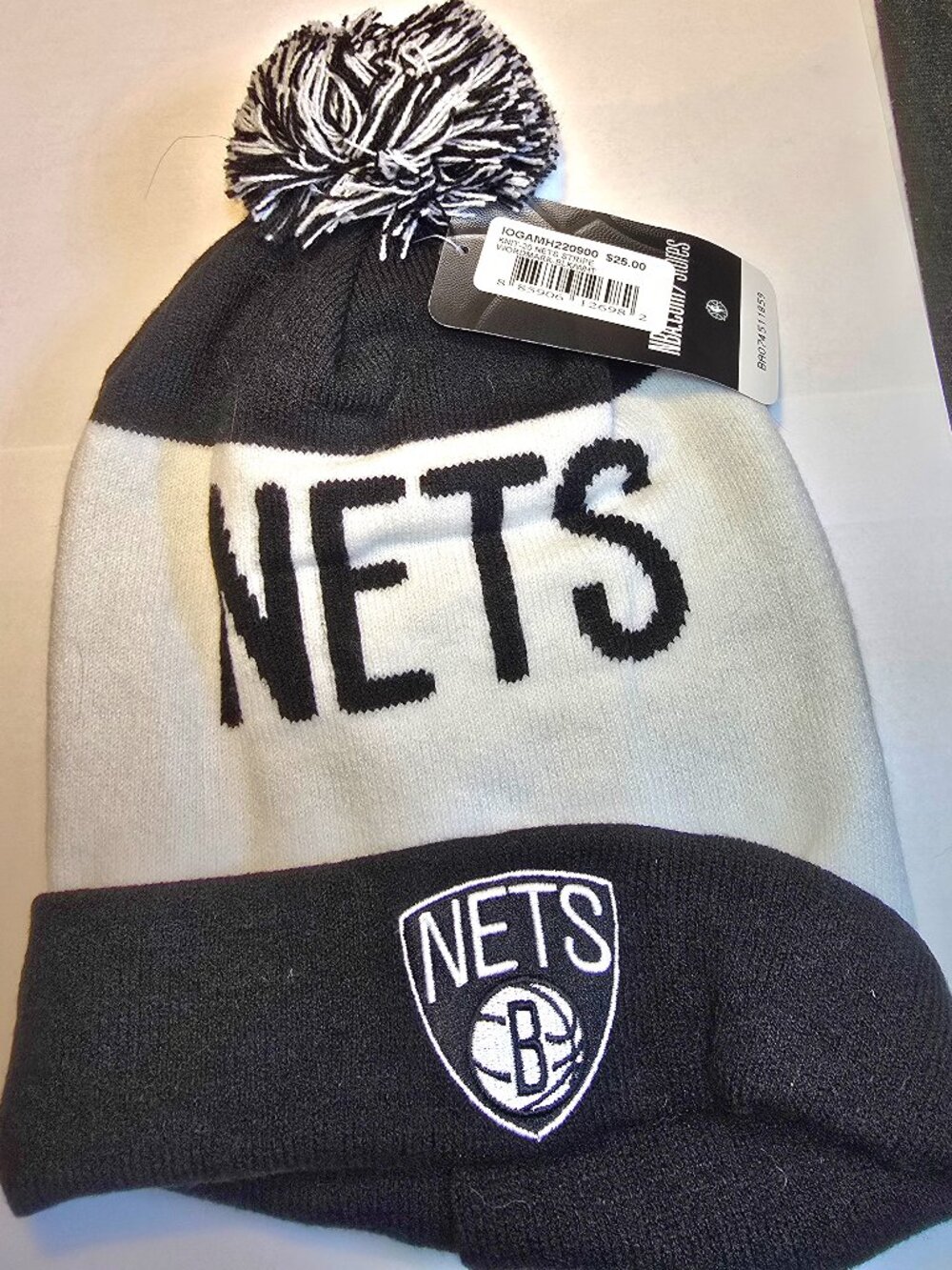NBA " NETS " Knit cap , NWT